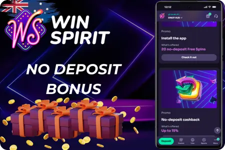 Win Spirit Casino – No deposit bonus and free spins available in the app