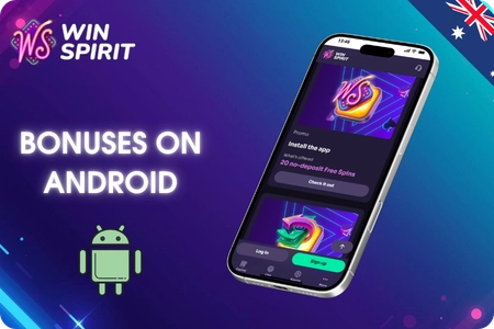 Winspirit bonuses for android
