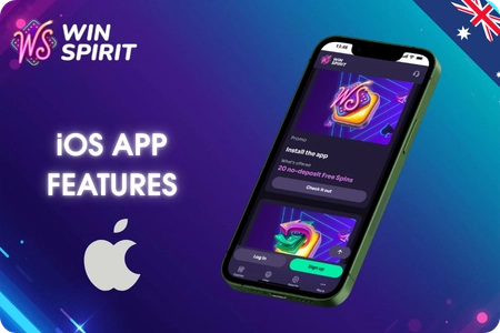 Winspirit iOS app features